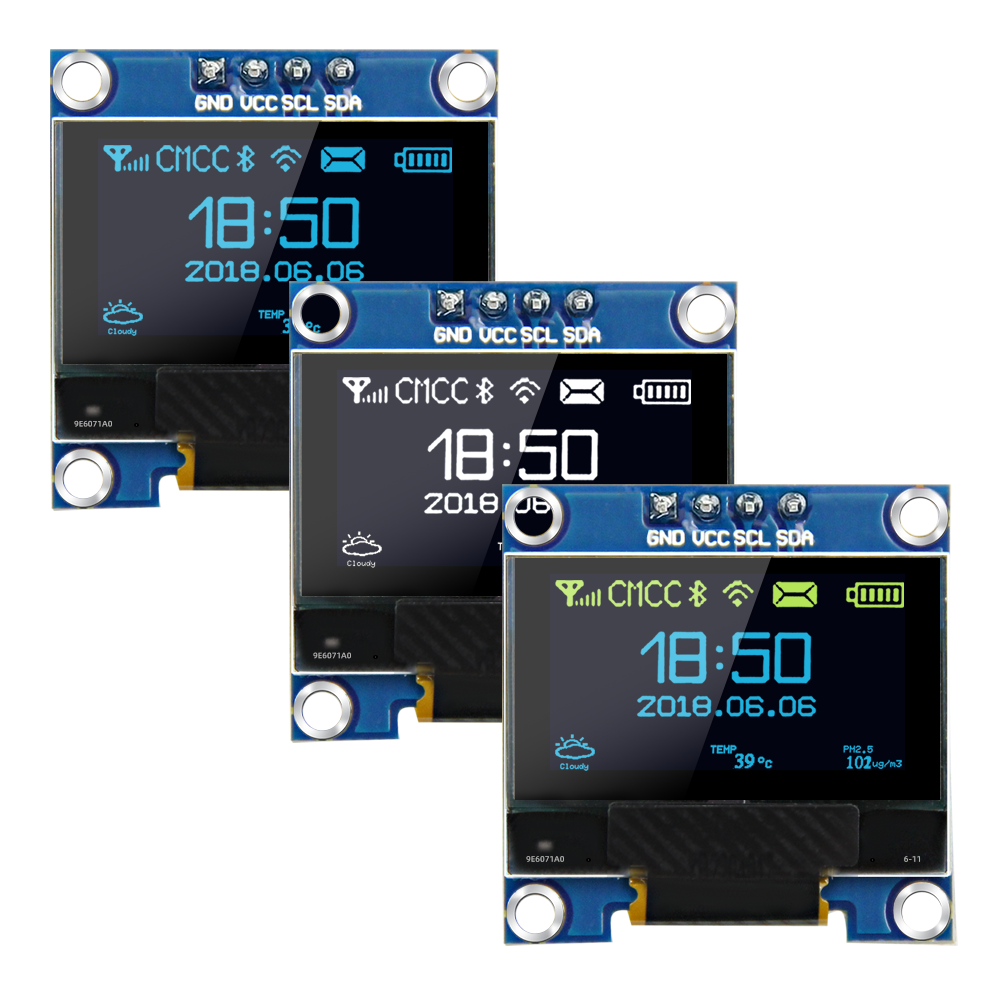 Ssd1306 - 0,96-calowy moduł wyświetlacza OLED SSD1306 I2C