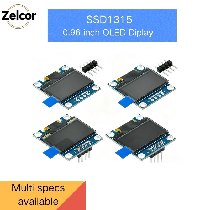 Oled Display 0.96 - Moduł wyświetlacza OLED 0,96 cala, interfejs