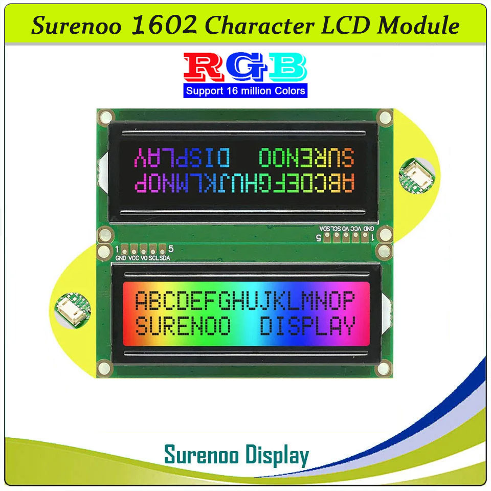 Lcd 1602 - Grove 162 16X2 1602 3,3-5V Moduł