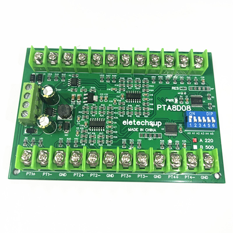 Ds18B20 - Moduł akwizycji temperatury PTA8D08 8AI RS485