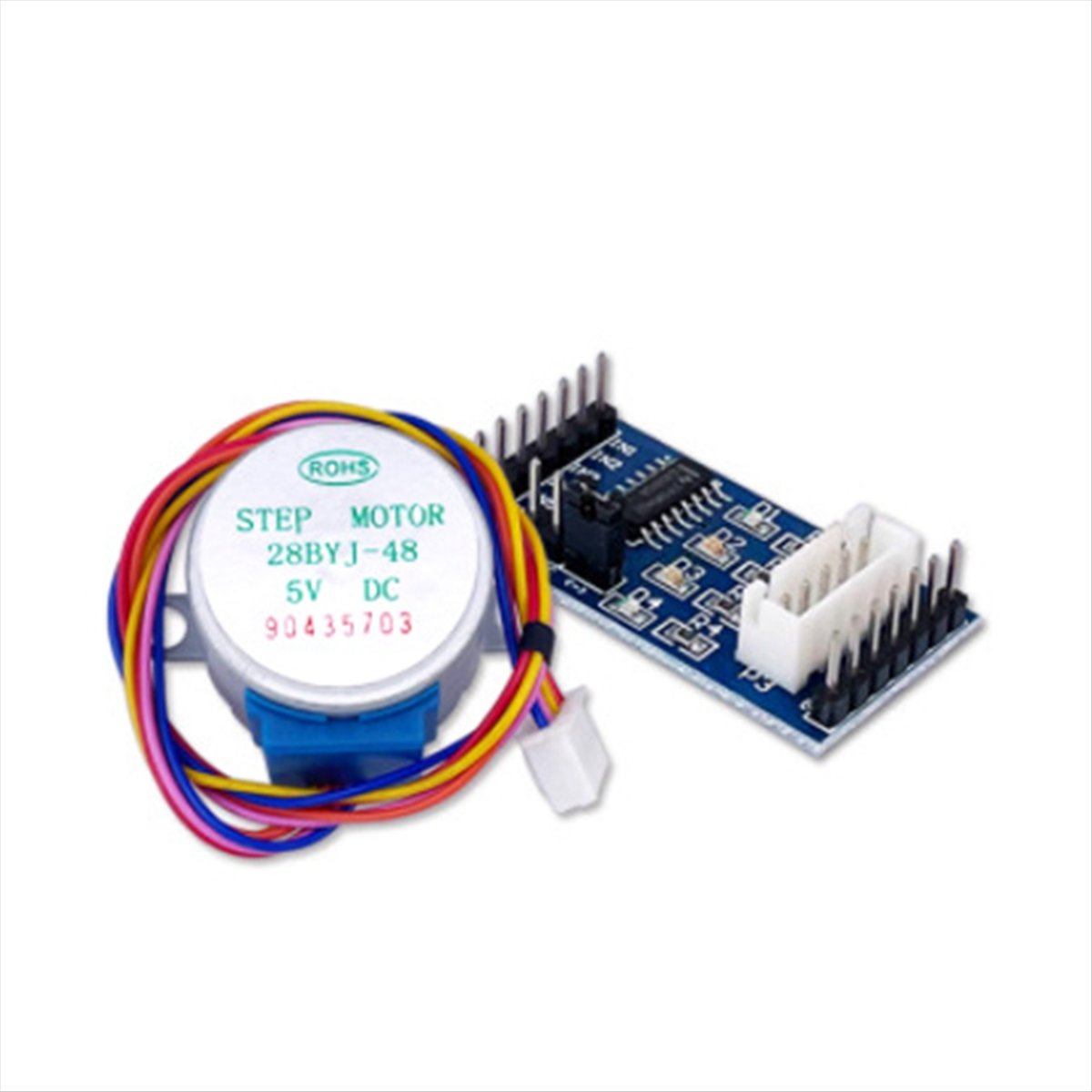 Stepper Motor 28Byj - 【Części do silników】 Silnik krokowy 28BYJ-48