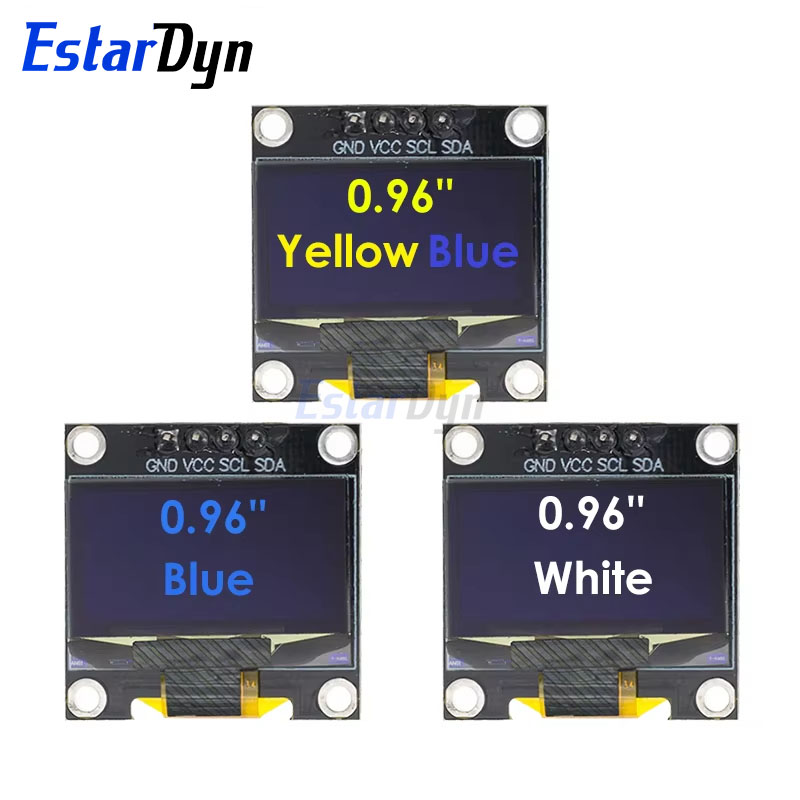 Ssd1306 - 0.96 cala IIC SPI Serial 7/4Pin