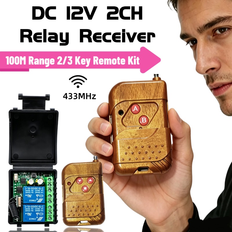 Joystick Module - Moduł przekaźnikowy 433.92Mhz DC 9-30V 12V
