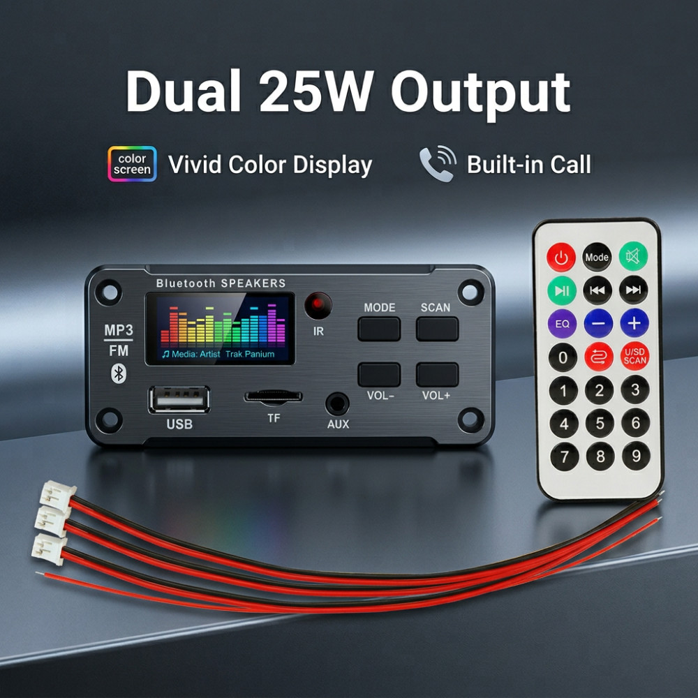 Joystick Module - Wzmacniacz 50W Bluetooth MP3 WMA WAV
