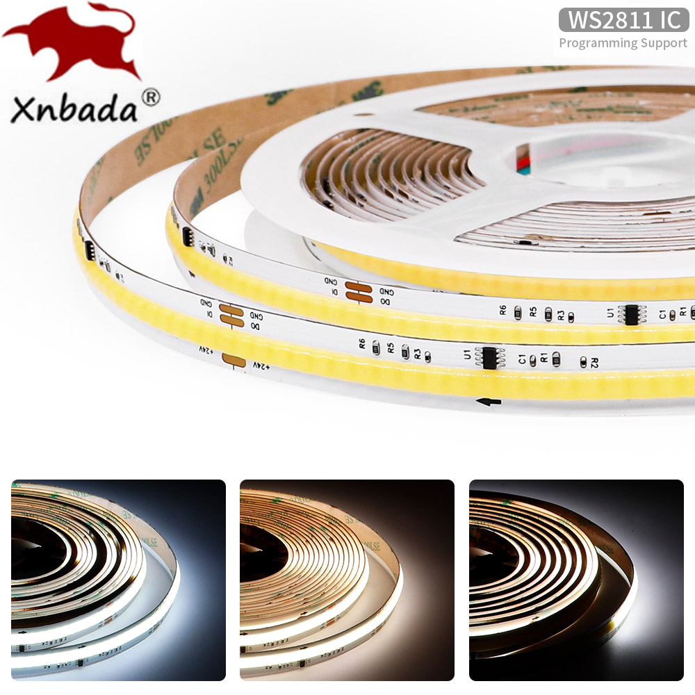 COB SPI WS2811 IC CCT LED Stri – Neopixel recenzja i cena