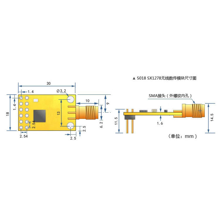 SX1278 Moduł bezprzewodowy 433 – Lora Sx1278 recenzja i cena
