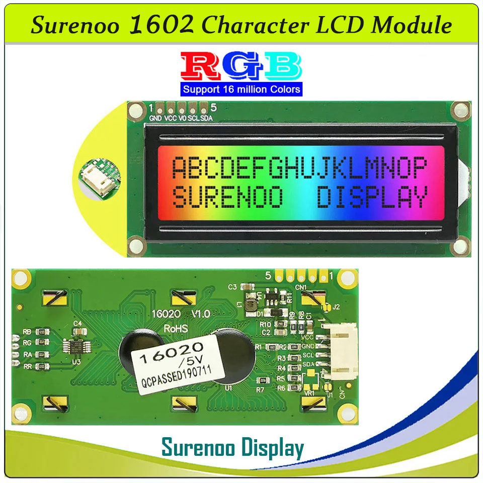 Grove 162 16X2 1602 3,3-5V Mod – Lcd 1602 recenzja i cena