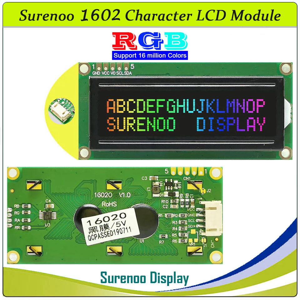 Grove 162 16X2 1602 3,3-5V Mod – Lcd 1602 recenzja i cena