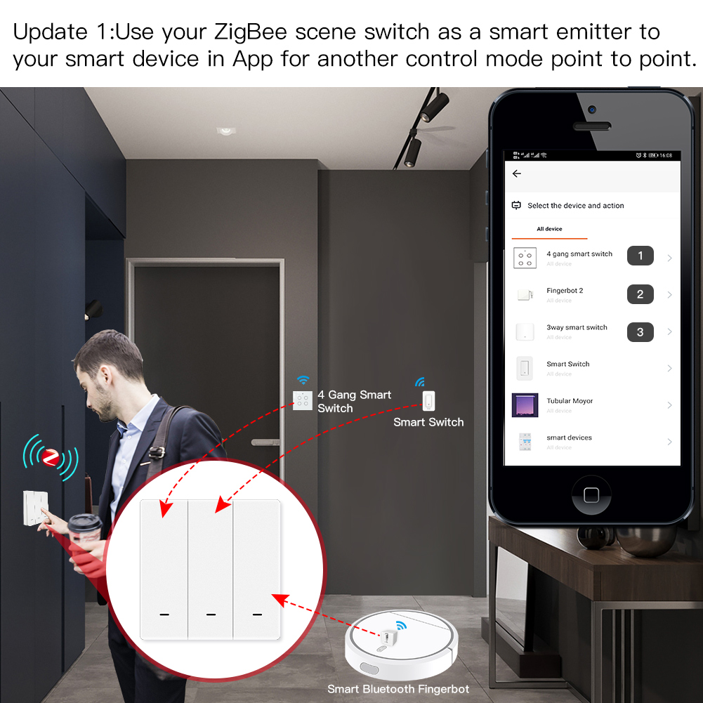 Przełącznik scen ZigBee Tuya M – Relay Module 1 Channel recenzja i cena