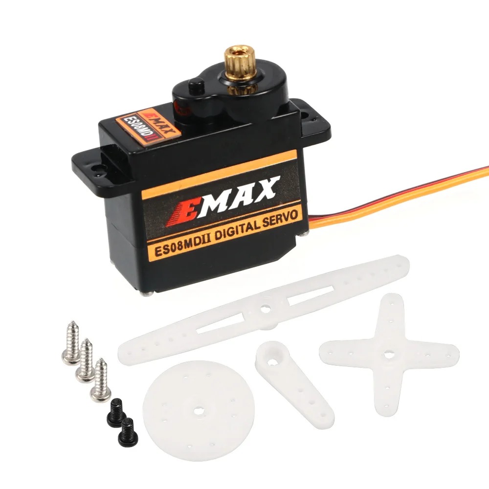 EMAX ES08MDII ES08MD II Metal  – Servo Sg90 recenzja i cena