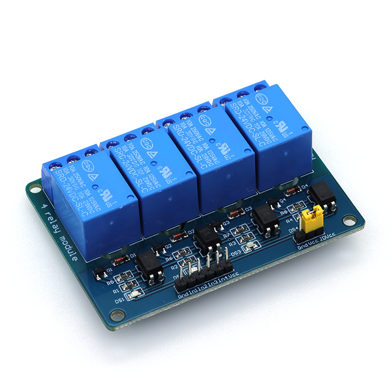 1-5 szt. Moduł przekaźnikowy 4 – Relay Module 4 Channel recenzja i cena