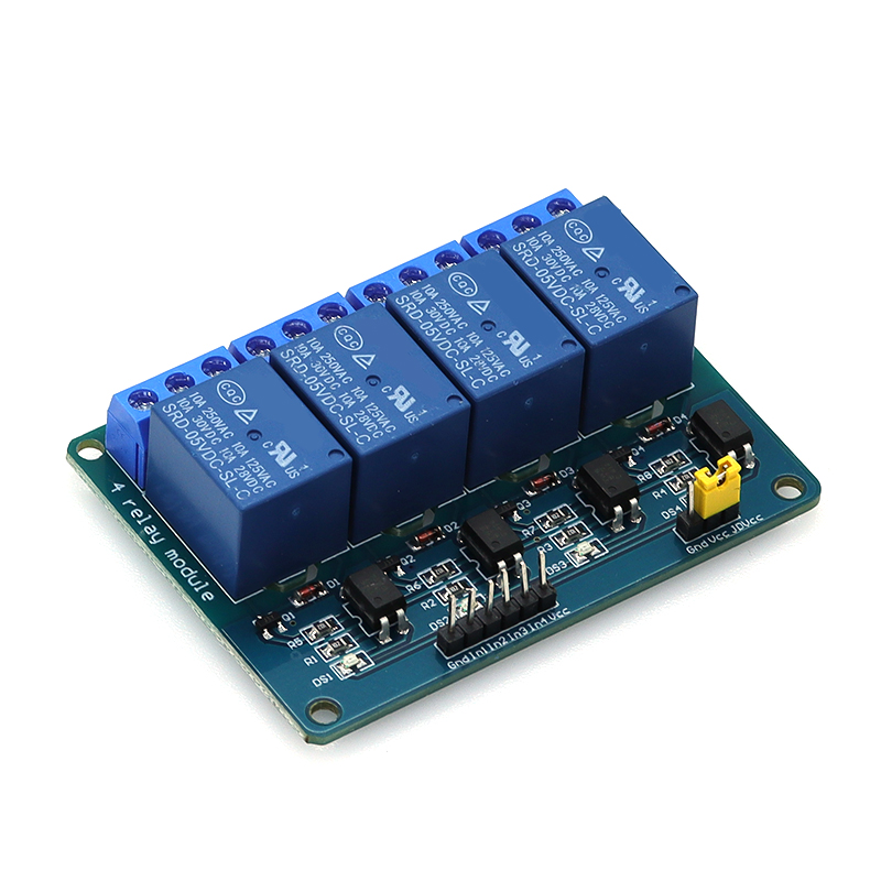 1-5 szt. Moduł przekaźnikowy 4 – Relay Module 4 Channel recenzja i cena