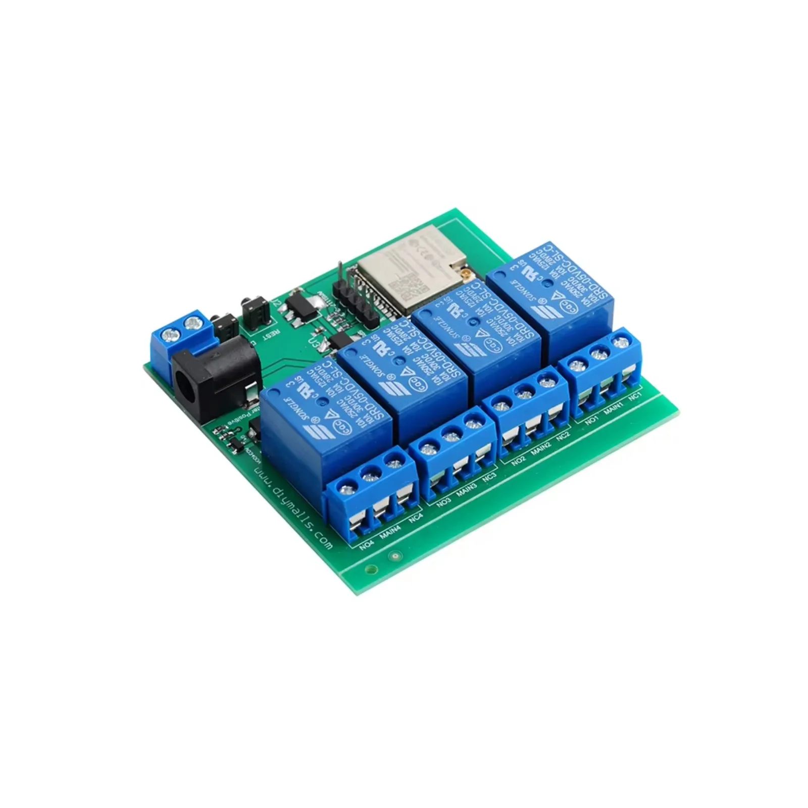 Moduł przekaźnikowy bezprzewod – Relay Module 4 Channel recenzja i cena