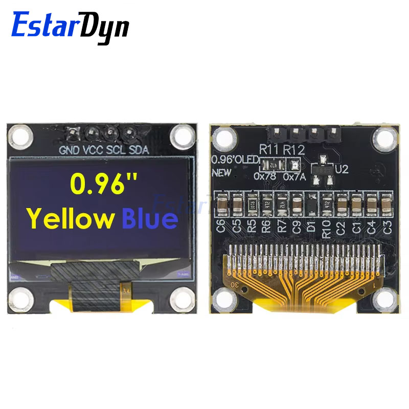 0.96 cala IIC SPI Serial 7/4Pi – Ssd1306 recenzja i cena