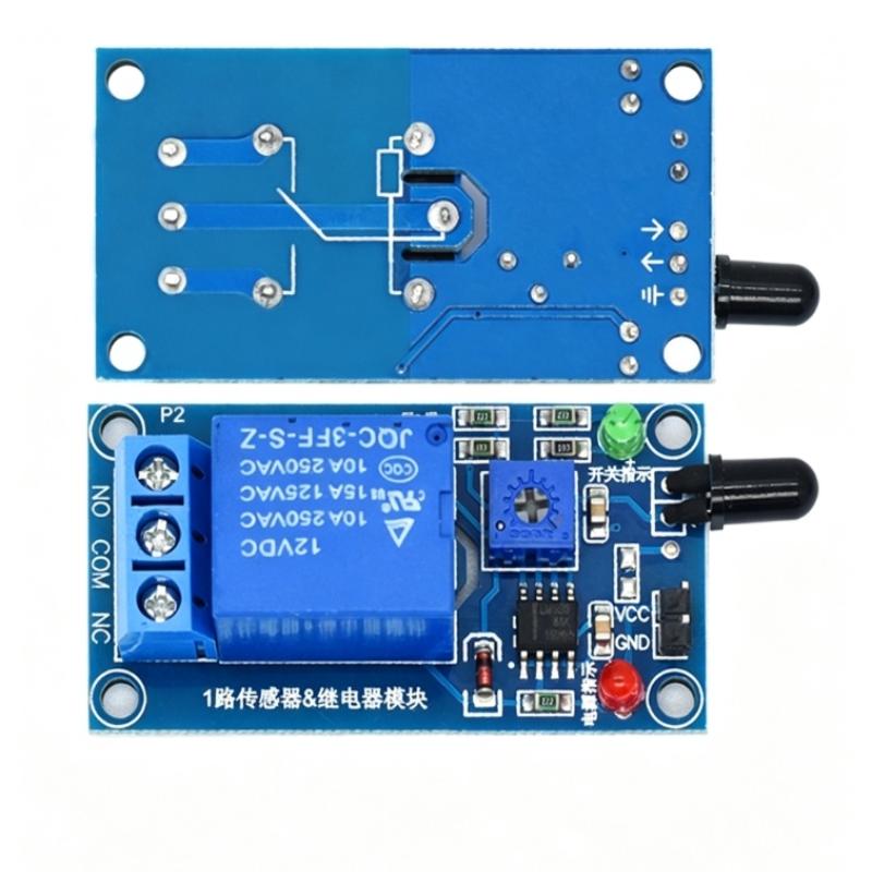 Nowy moduł czujnika płomienia  – Relay Module 1 Channel recenzja i cena