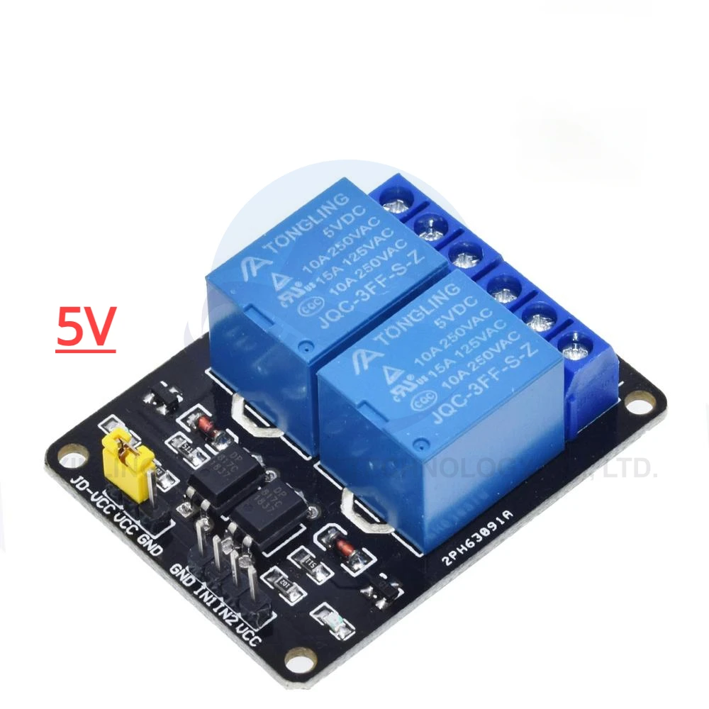 Moduł przekaźnikowy 5/12V 1/2/ – Relay Module 4 Channel recenzja i cena