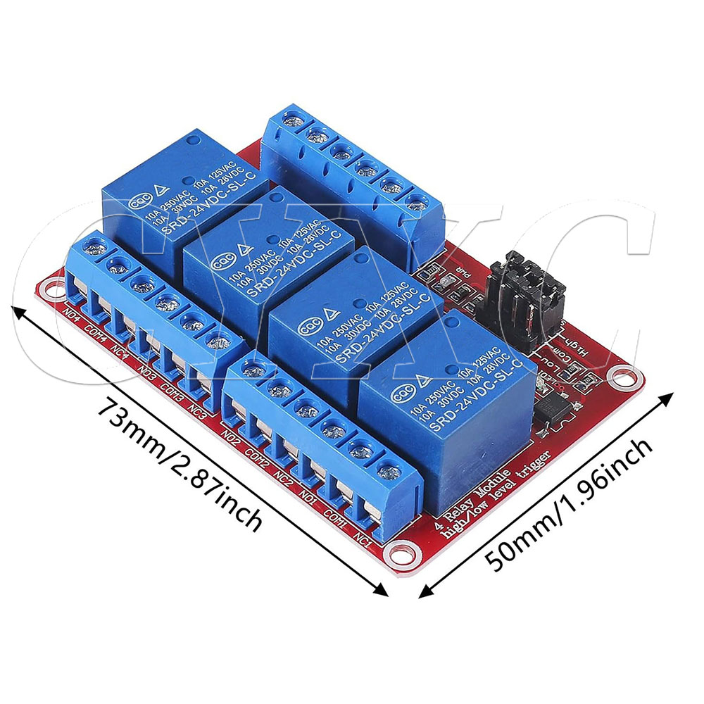 Moduł przekaźnikowy 4-kanałowy – Relay Module 4 Channel recenzja i cena