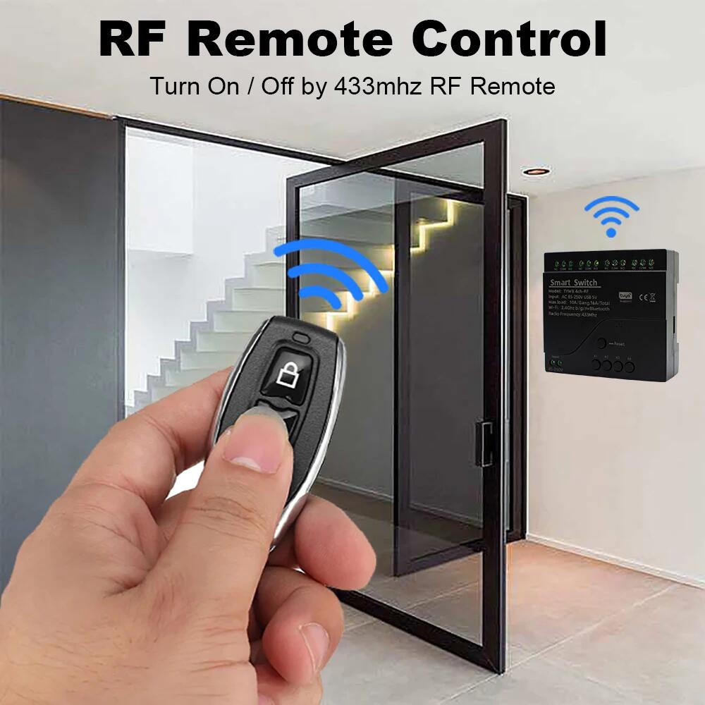 Czarny styl Tuya 4CH Wifi Smar – Relay Module 4 Channel recenzja i cena