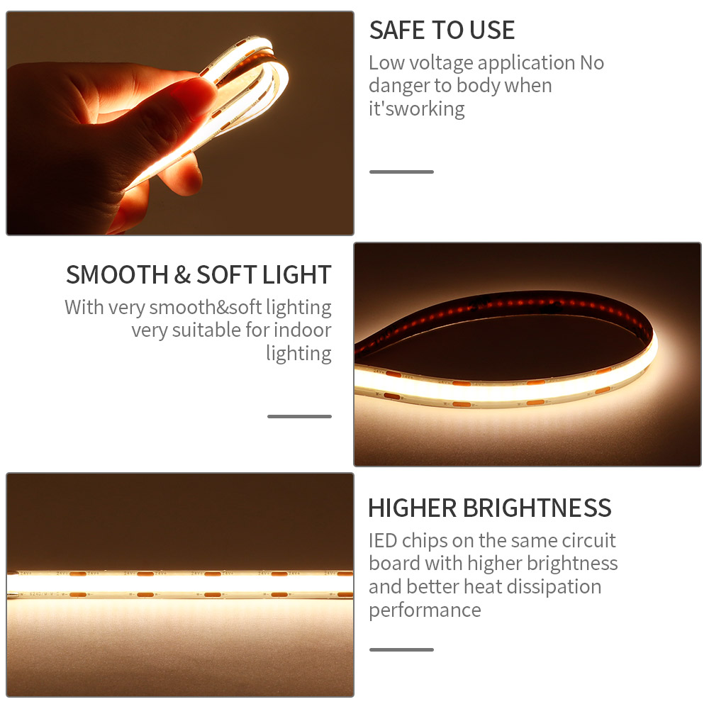 FOB COB CCT LED Strip Light 60 – Ws2812B Strip 5V recenzja i cena