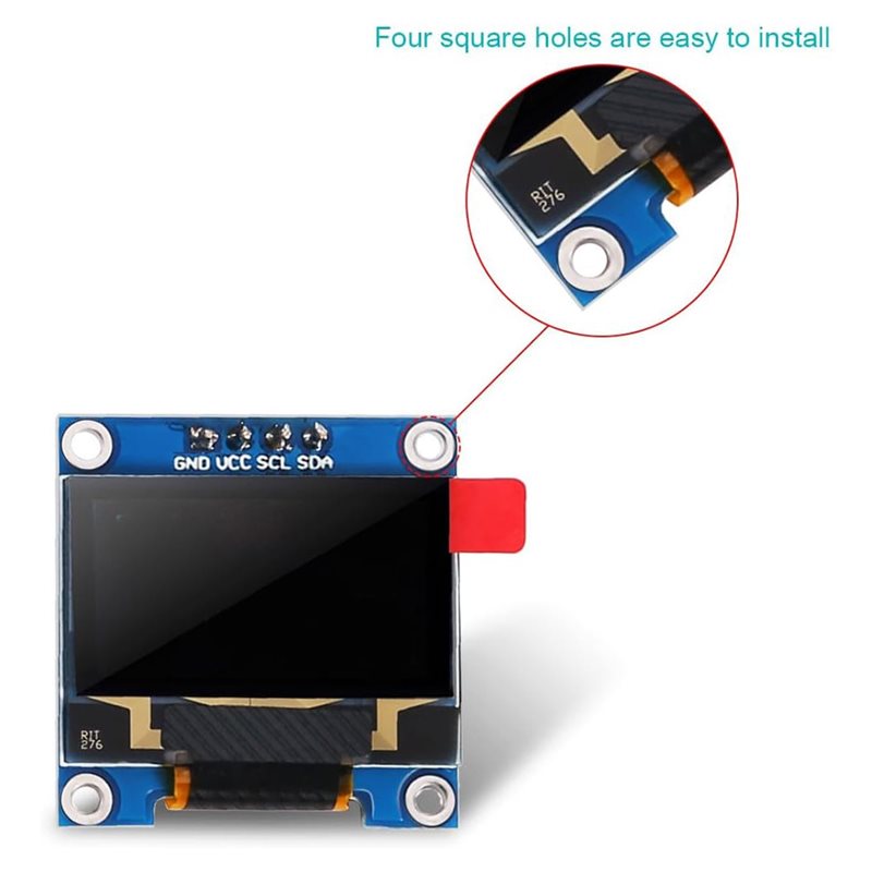 A37T-4Pcs 0.96-calowy moduł wy – Ssd1306 recenzja i cena