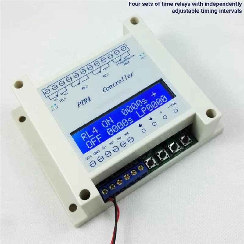 PTR4-IND DC6-40V – 4-kanałowy  – Relay Module 4 Channel recenzja i cena