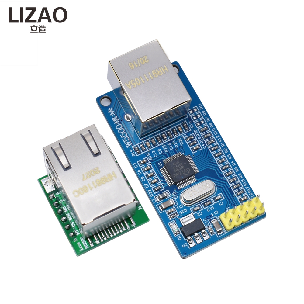 Moduł sieci Ethernet LIZAO W55 – Ethernet W5500 recenzja i cena