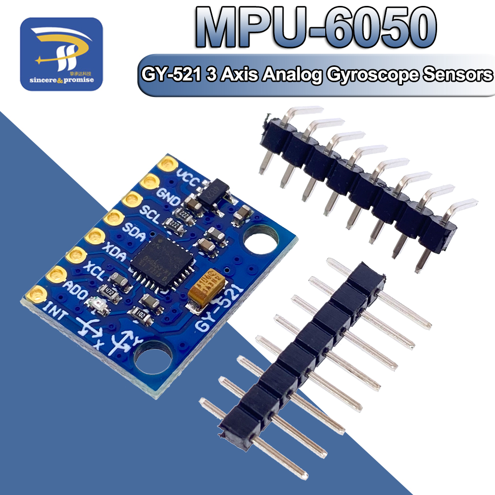 1 zestaw IIC I2C GY-521 MPU-60 – Mpu6050 recenzja i cena
